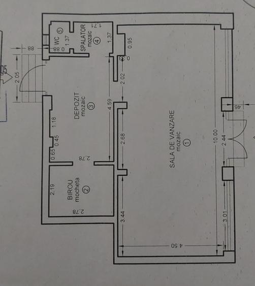 Spațiu comercial, de 75 mp, în Vărsătura