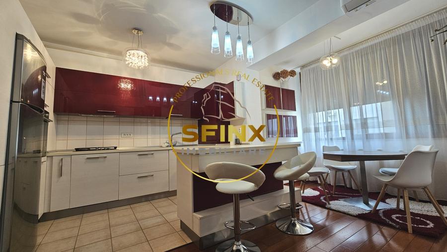 Apartament cu 3 camere decomandat, mobilat în Titan