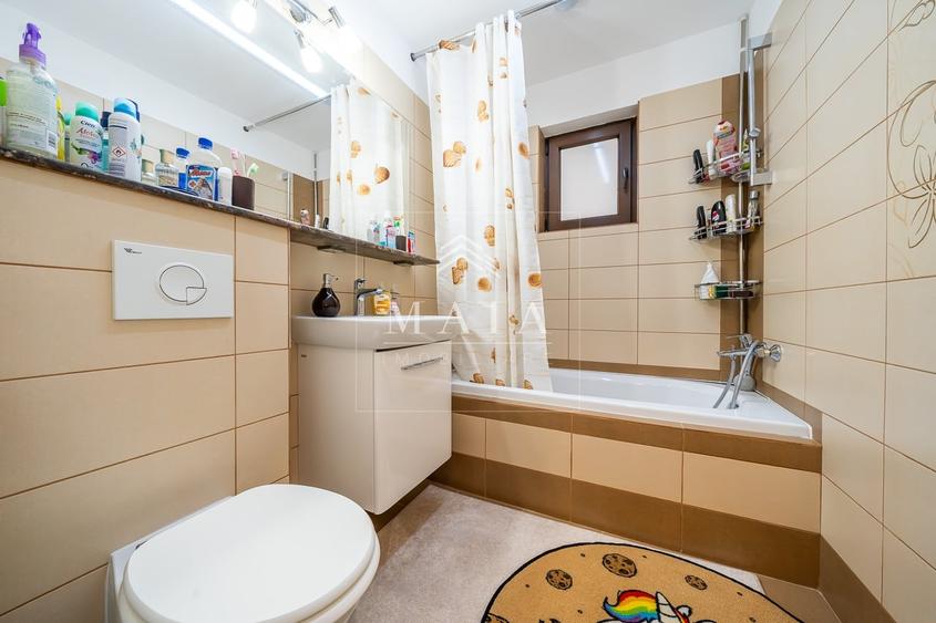 Apartament cu 2 camere semidecomandat, mobilat în Mihai Viteazul