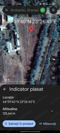 Teren de 12500 mp, în Brănești