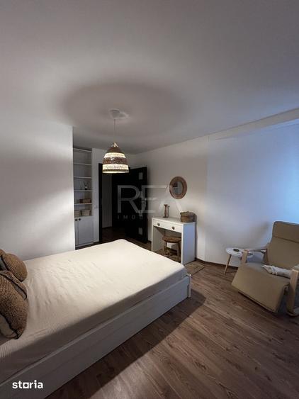 Apartament cu 3 camere, mobilat în Dămăroaia