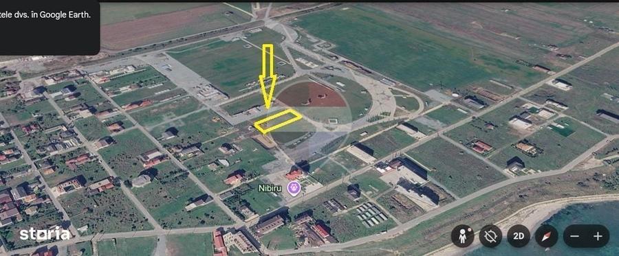 Teren intravilan 2300mp | Costinesti | Zona Centrala Nibiru - 2