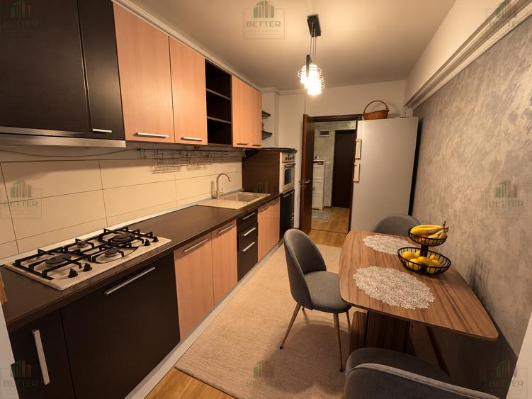 Apartament cu 3 camere decomandat în Central