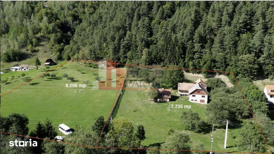 Teren de 8206 mp, în Moieciu