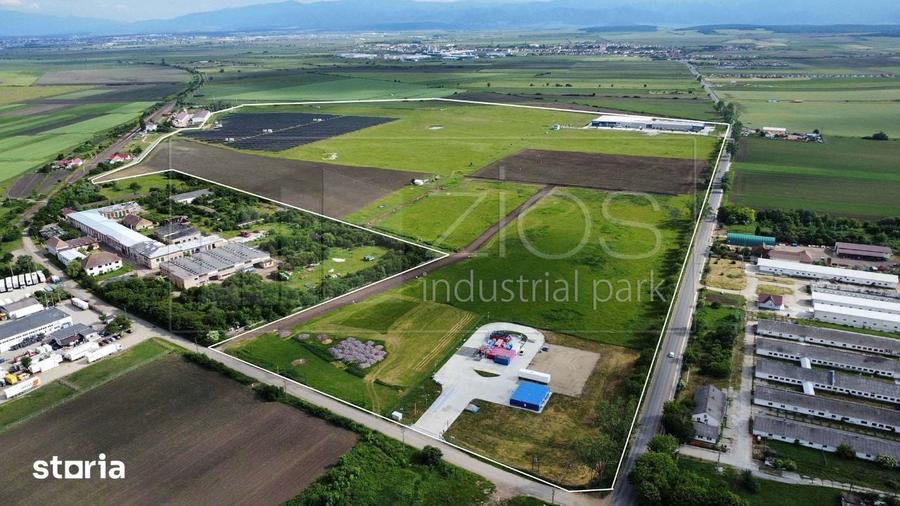 Teren industrial de vanzare cu PUZ aprobat si utilitati - 6