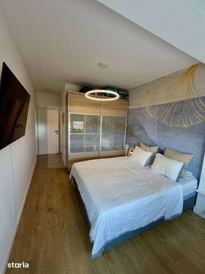 Apartament cu 3 camere semidecomandat în Tunari