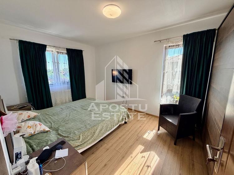 Apartament cu 2 camere semidecomandat, mobilat în Giroc