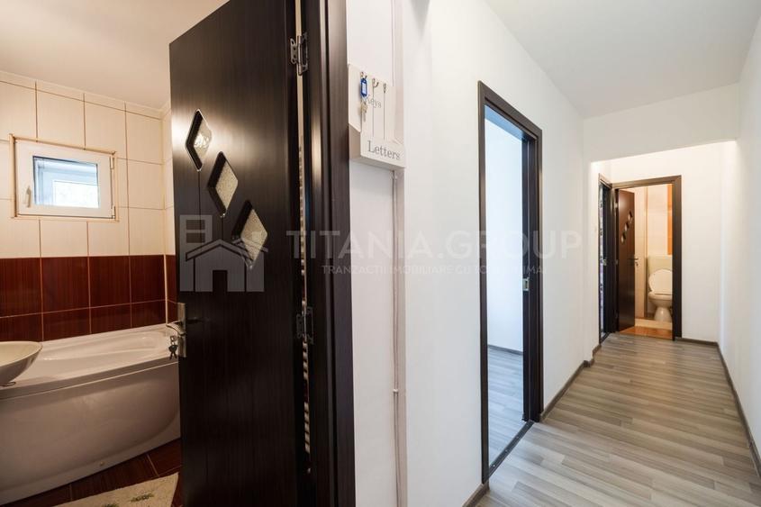 Apartament cu 3 camere decomandat, mobilat în Răcădău