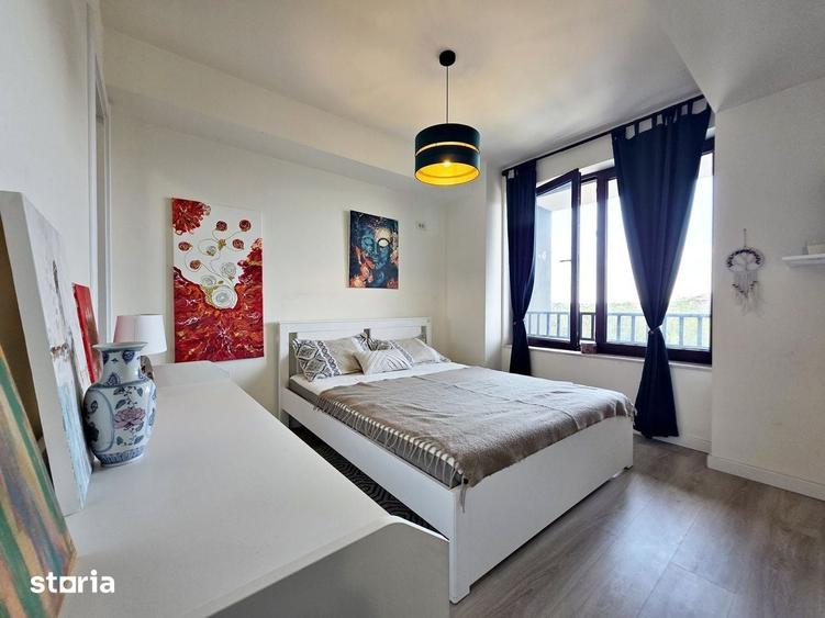 Apartament cu 3 camere semidecomandat în Snagov