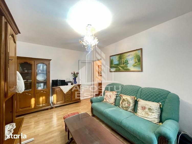 Apartament cu 2 camere semidecomandat în Șega