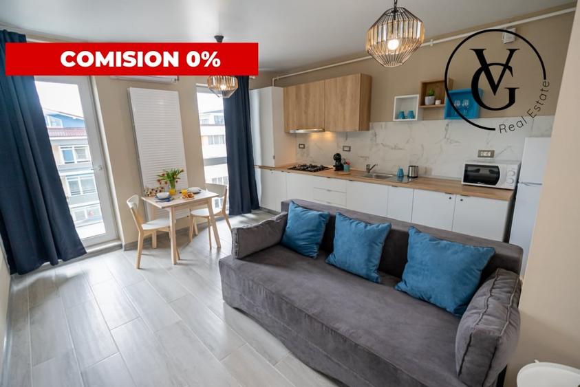 Apartament cu 2 camere semidecomandat, mobilat în Mamaia-Sat