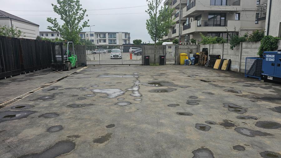 Spațiu industrial, de 300 mp, în Tunari