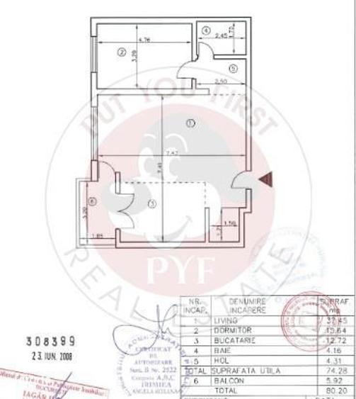 Apartament cu 2 camere semidecomandat în Prelungirea Ghencea