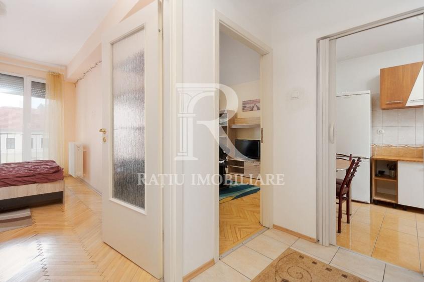 Apartament cu 2 camere decomandat, mobilat în Ultracentral