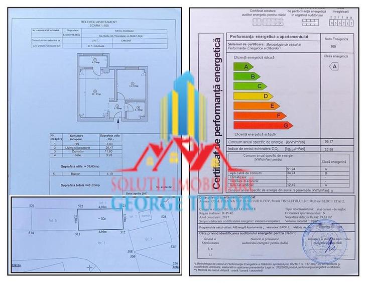 Apartament cu 2 camere semidecomandat, mobilat în Chiajna