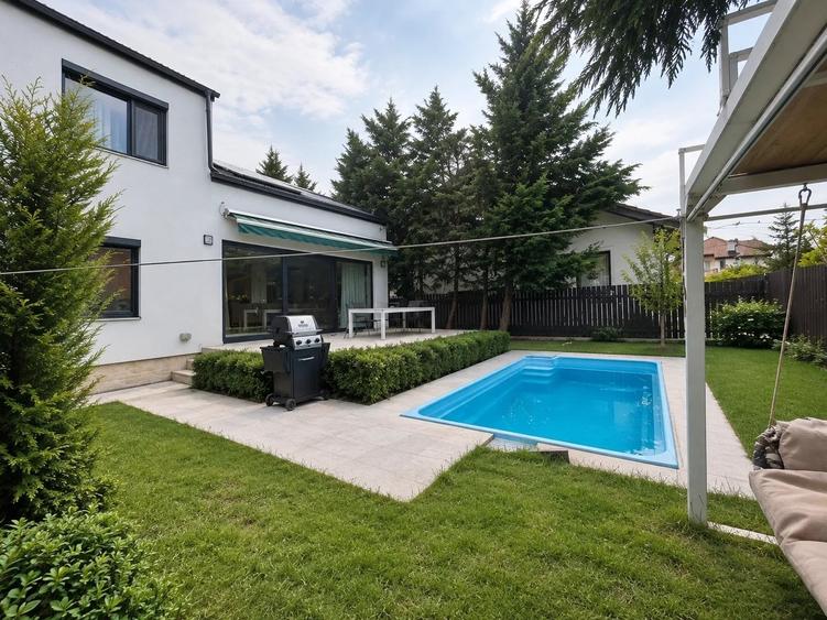 Casă individuală cu 7 camere decomandat cu Piscina în Pipera