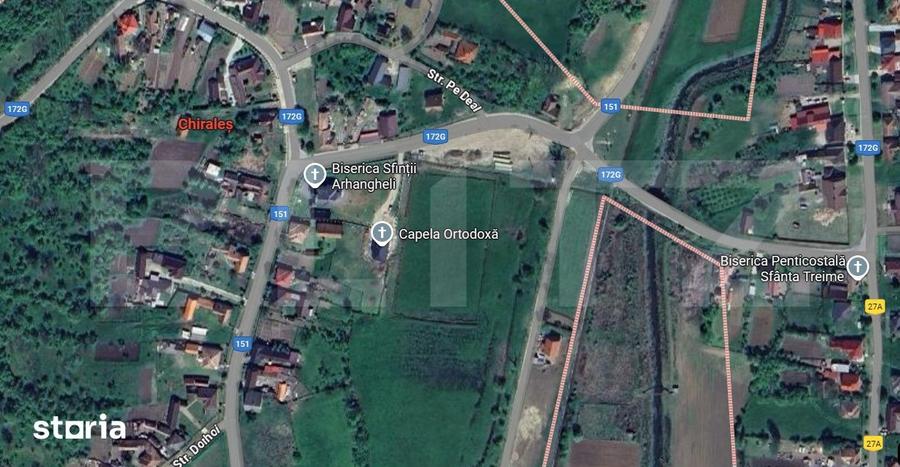 Teren de 2000 mp, în Lechința