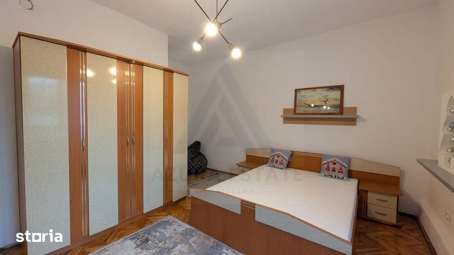 Apartament cu 3 camere, mobilat în Trei Stejari