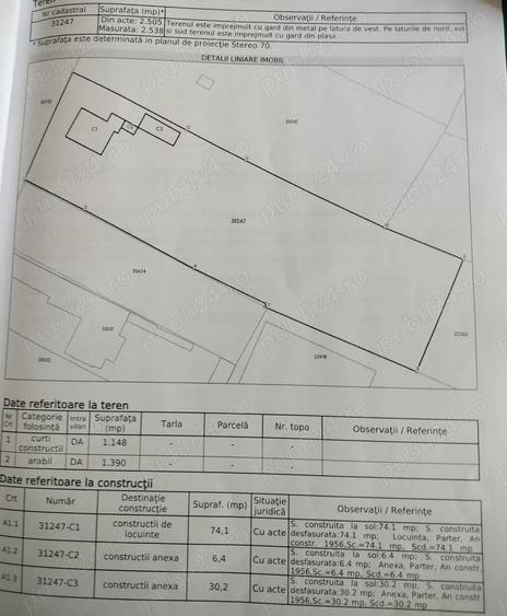 Casă cu Teren 2538 Mp în Smirna