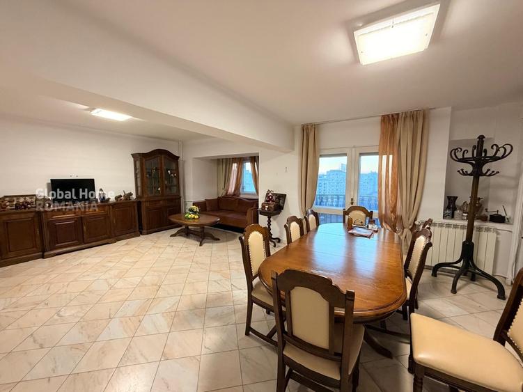 Apartament cu 6 camere semidecomandat, mobilat în Unirii