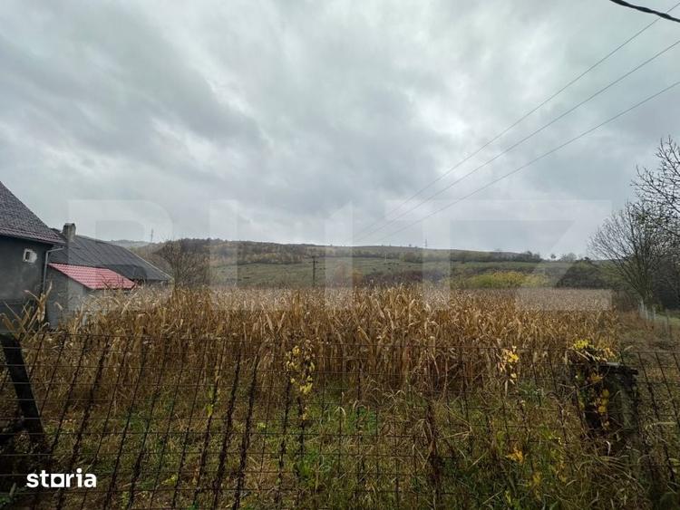 Teren de 3500 mp, în Teaca