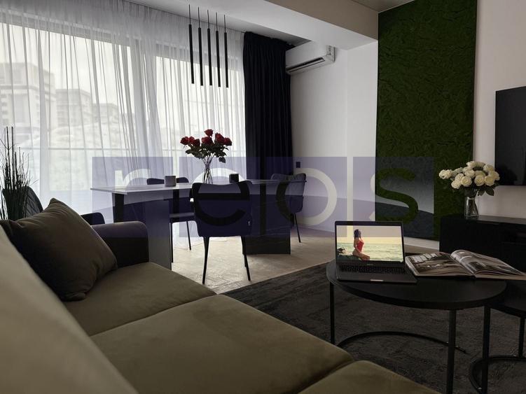 Apartament cu 2 camere decomandat, mobilat în Barbu Văcărescu