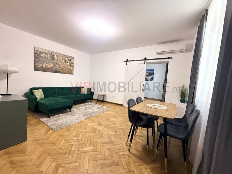 Apartament cu 2 camere semidecomandat în Dorobanți