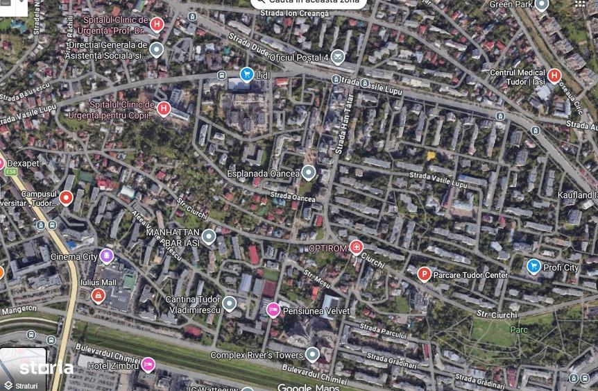 Apartament cu 2 camere în Tătărași