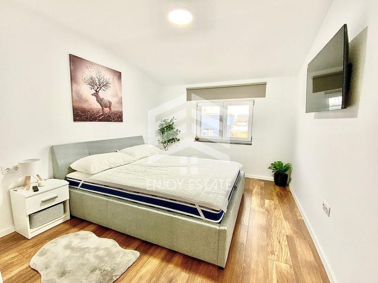 Apartament cu 3 camere decomandat, mobilat în Tractorul