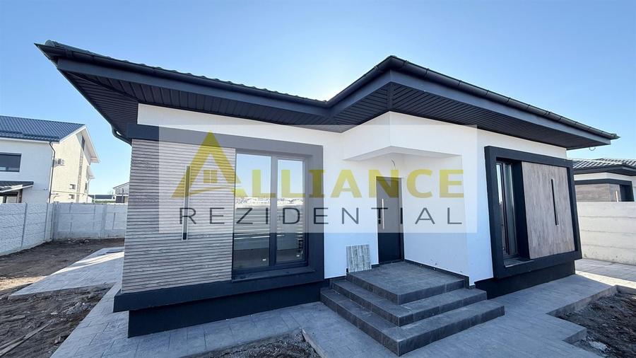 Casa Individuala pe Parter - 4 camere + teren 370 mp - 1