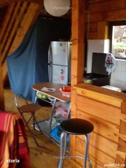 Casa din lemn masiv cu teren in Muntele Rece - 5