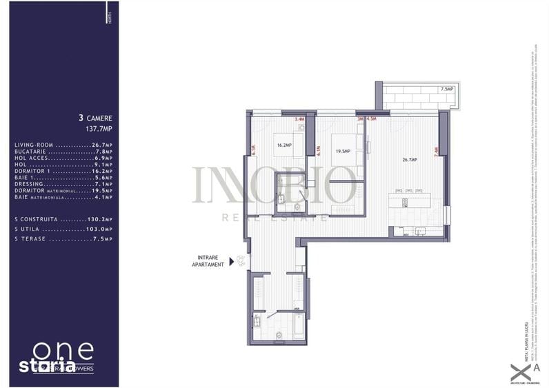 Apartament 3 Camere | One Herastrau Towers - 8