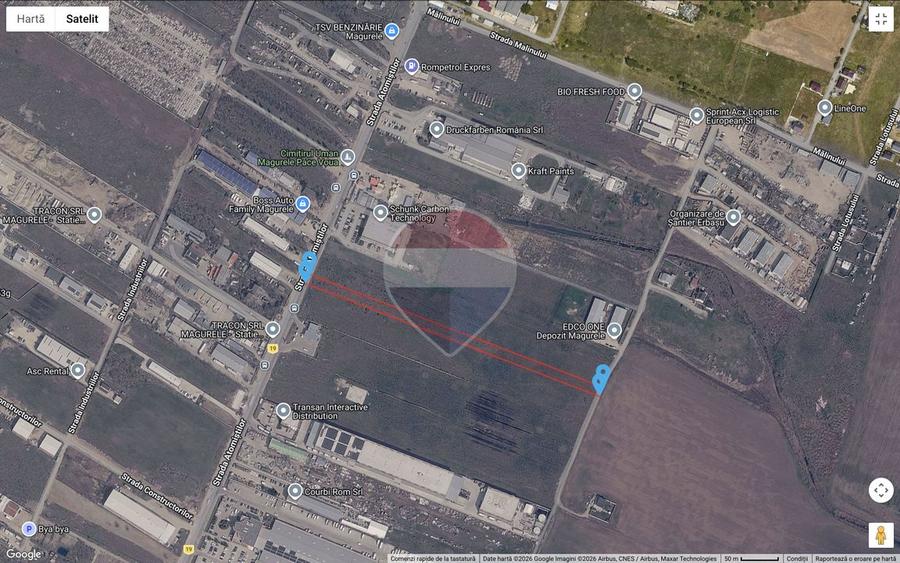 Teren Construcții intravilan de 6000 mp, în Exterior Nord