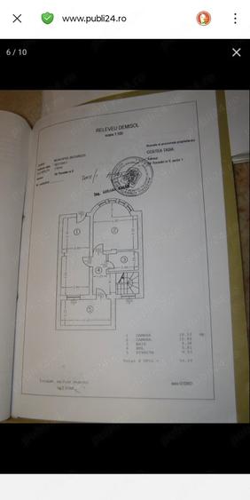 Casă cu 6 camere cu Teren 180 Mp în Băneasa