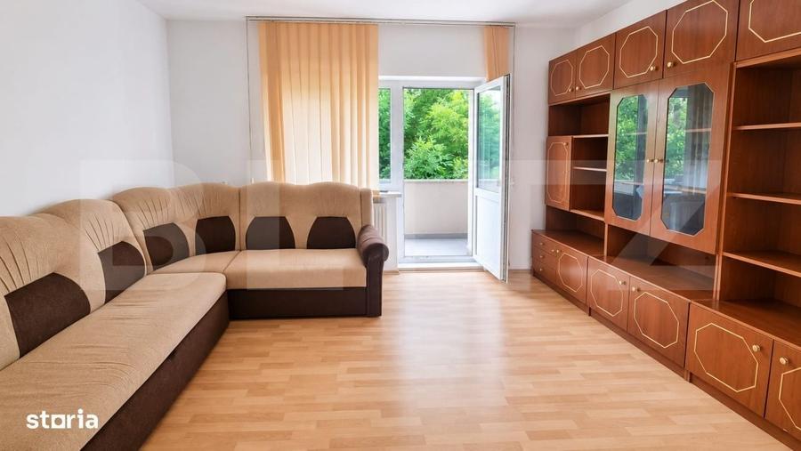 Apartament cu 2 camere semidecomandat în Kiriac