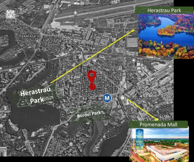 Teren Construcții intravilan de 314 mp, în Herăstrău