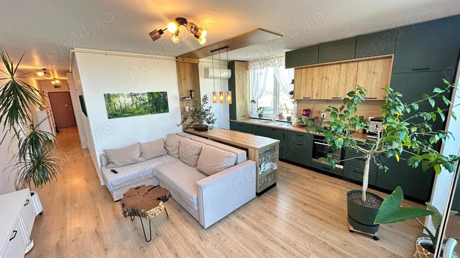 Apartament cu 3 camere decomandat în Badea Cârțan
