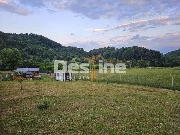 Casă individuală cu 2 camere cu Teren 1500 Mp în Trestioara