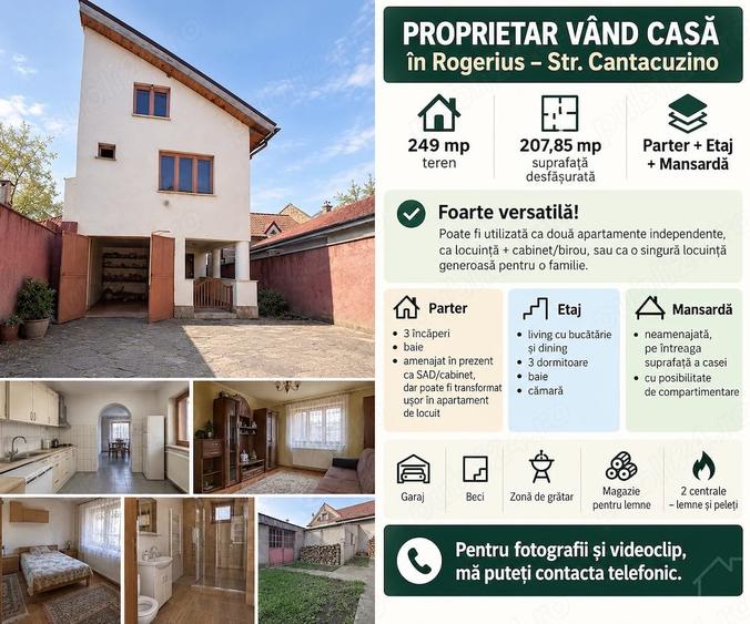 Casă cu Teren 249 Mp în Central