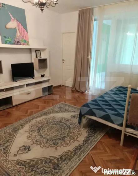 Garsonieră semidecomandată, mobilată în Central