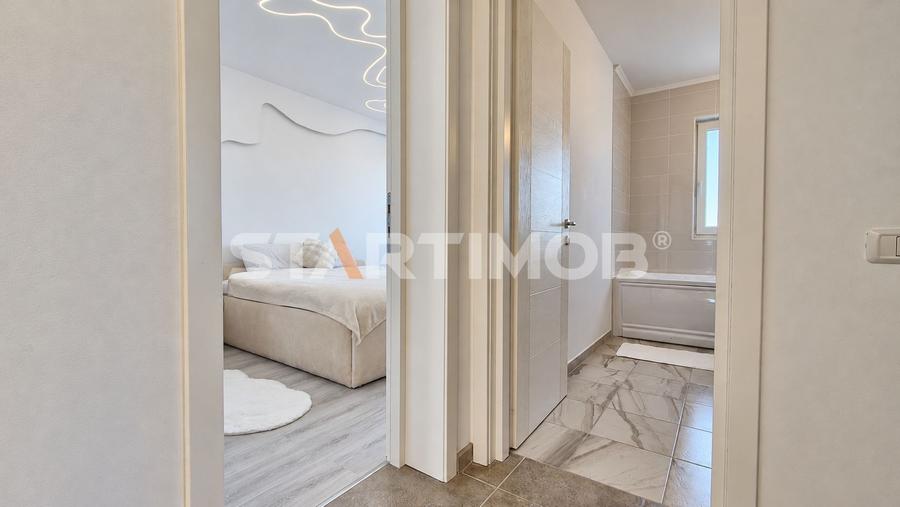 Apartament cu 2 camere decomandat, mobilat în Sânpetru