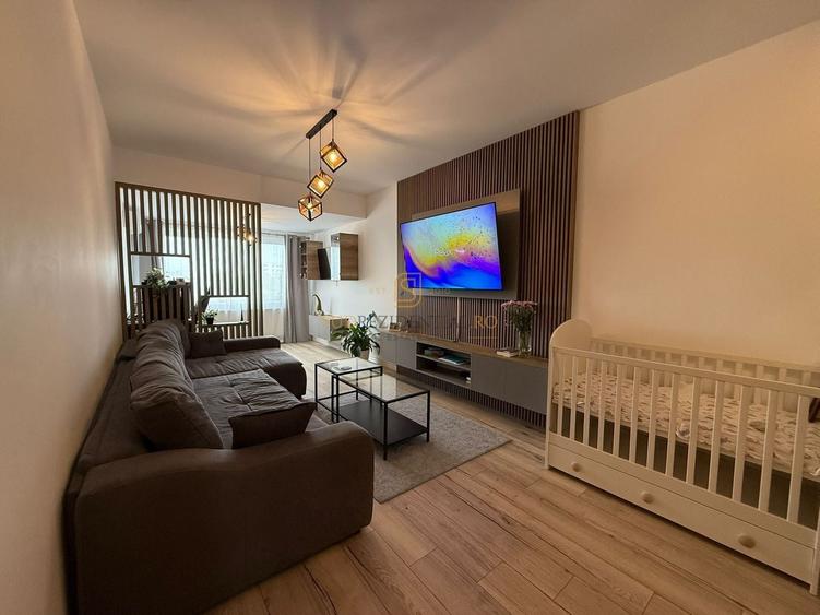 Apartament cu 2 camere decomandat, mobilat în Brâncoveanu