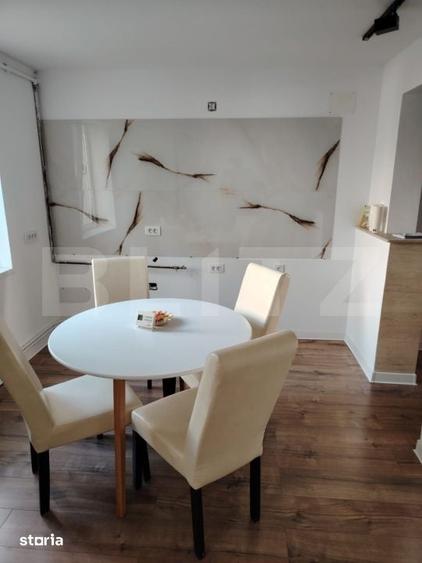 Apartament cu 3 camere semidecomandat în Central