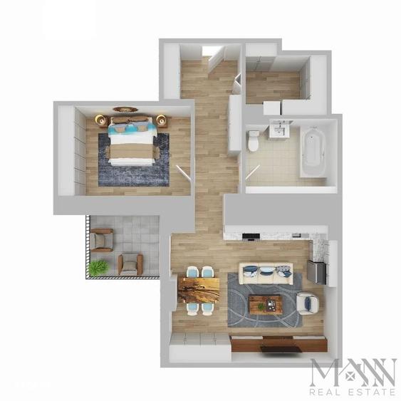 Apartament cu 2 camere în Central — fotografia 1