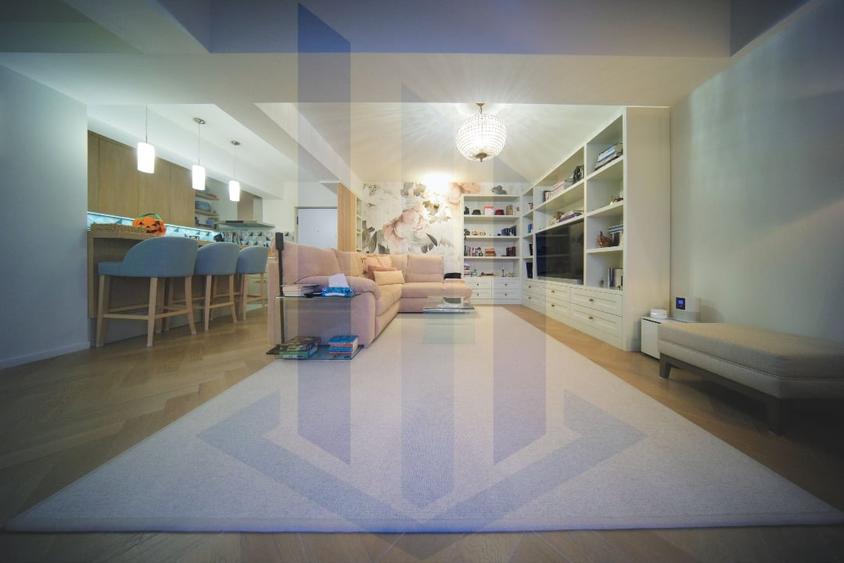 Apartament cu 3 camere decomandat, mobilat în Barbu Văcărescu