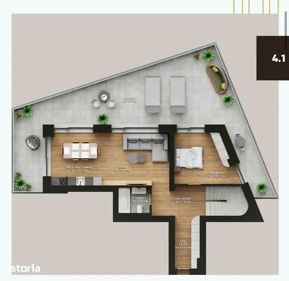 Apartament cu 5 camere în Central — fotografia 1