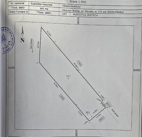 Teren de vanzare 942 mp | Oaza de lini?te cu acces privat la raul Bistri?a - 3