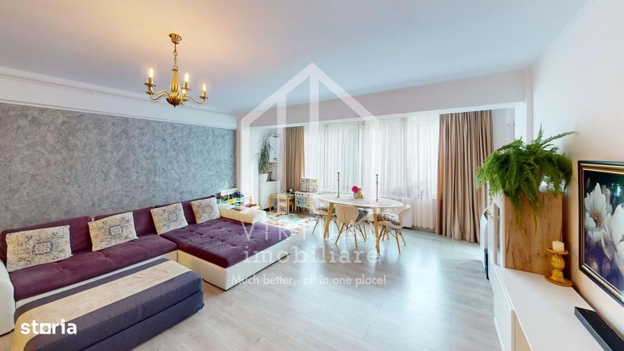 Apartament cu 3 camere, 79mp utili + balcon, etaj 1/8, lift, D. Stanca - 2