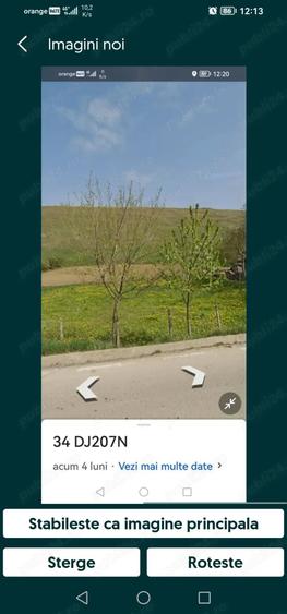Teren de 3500 mp, în Băiceni