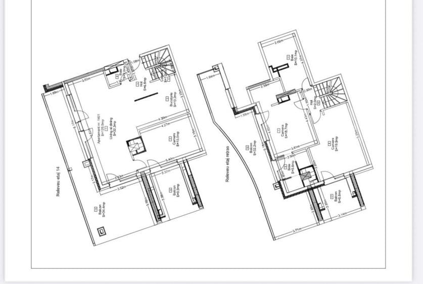 Penthouse cu 4 camere decomandat în Zorilor